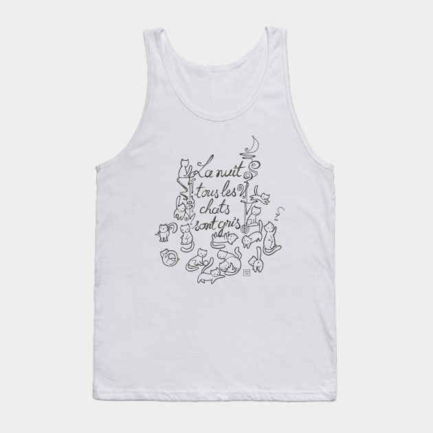 la-nuit Tank Top by BITICOL